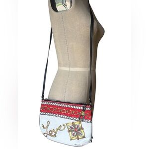 Brighton canvas crossbody